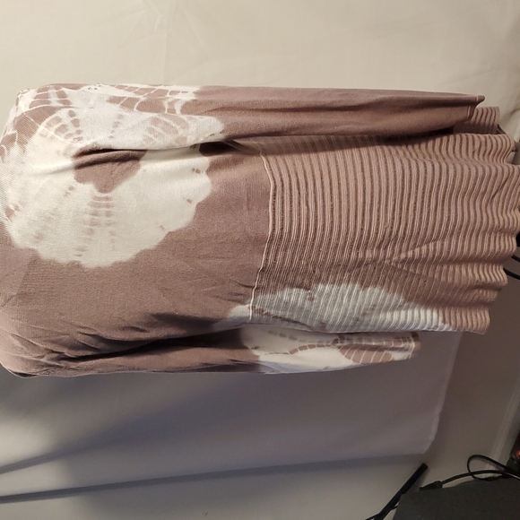 Belldini Two Piece Set Brown Cardigan Sweater Camisole Women’s Size Medium - Picture 3 of 16